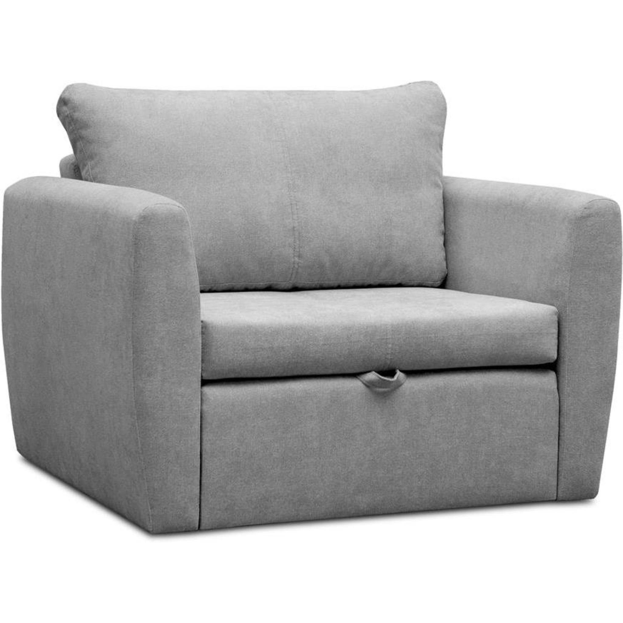 Beautysofa Relaxsessel Kamel (Modern 1-Sitzer Sofa, Wohnzimmersessel), mit Schlaffunktion, Bettkasten, Polstersessel