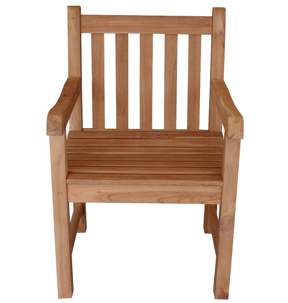 KMH Gartenstuhl TEAK Sessel *Classic* (102135)