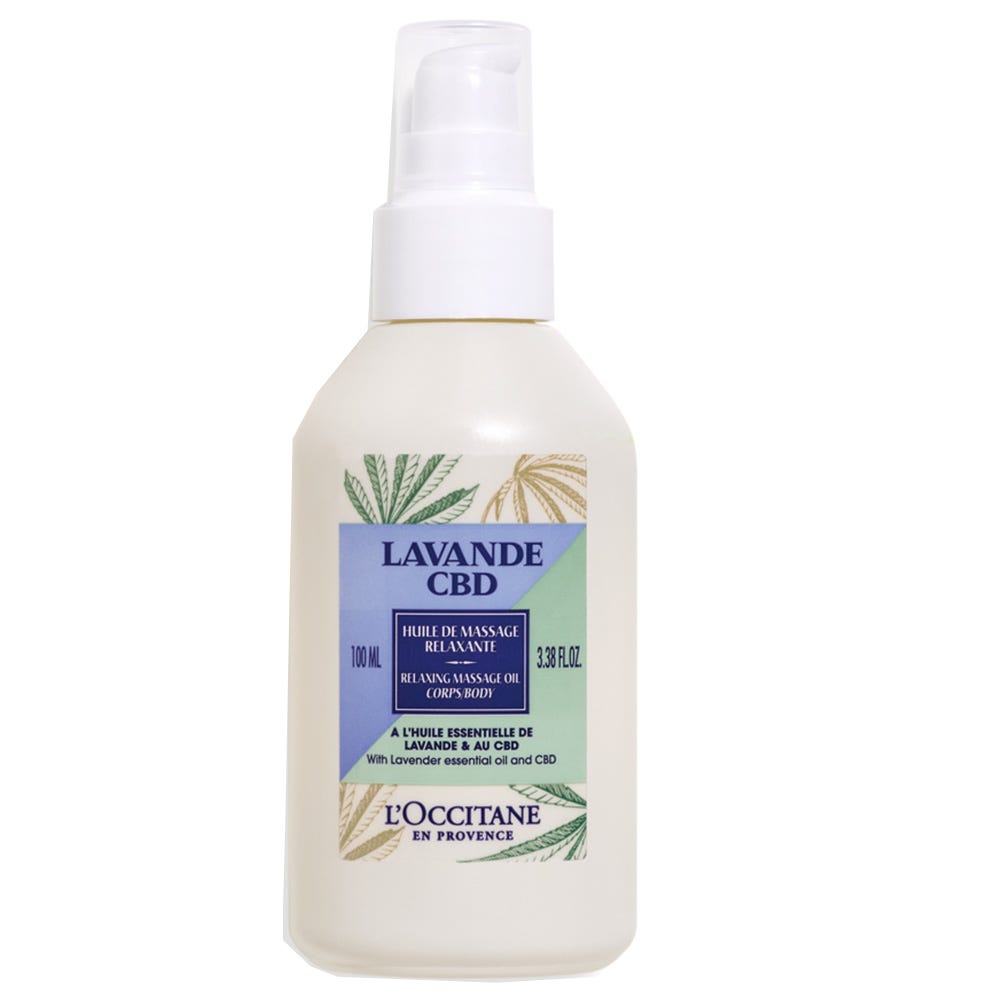 L'OCCITANE Lavendel CBD Massageöl 100 ml