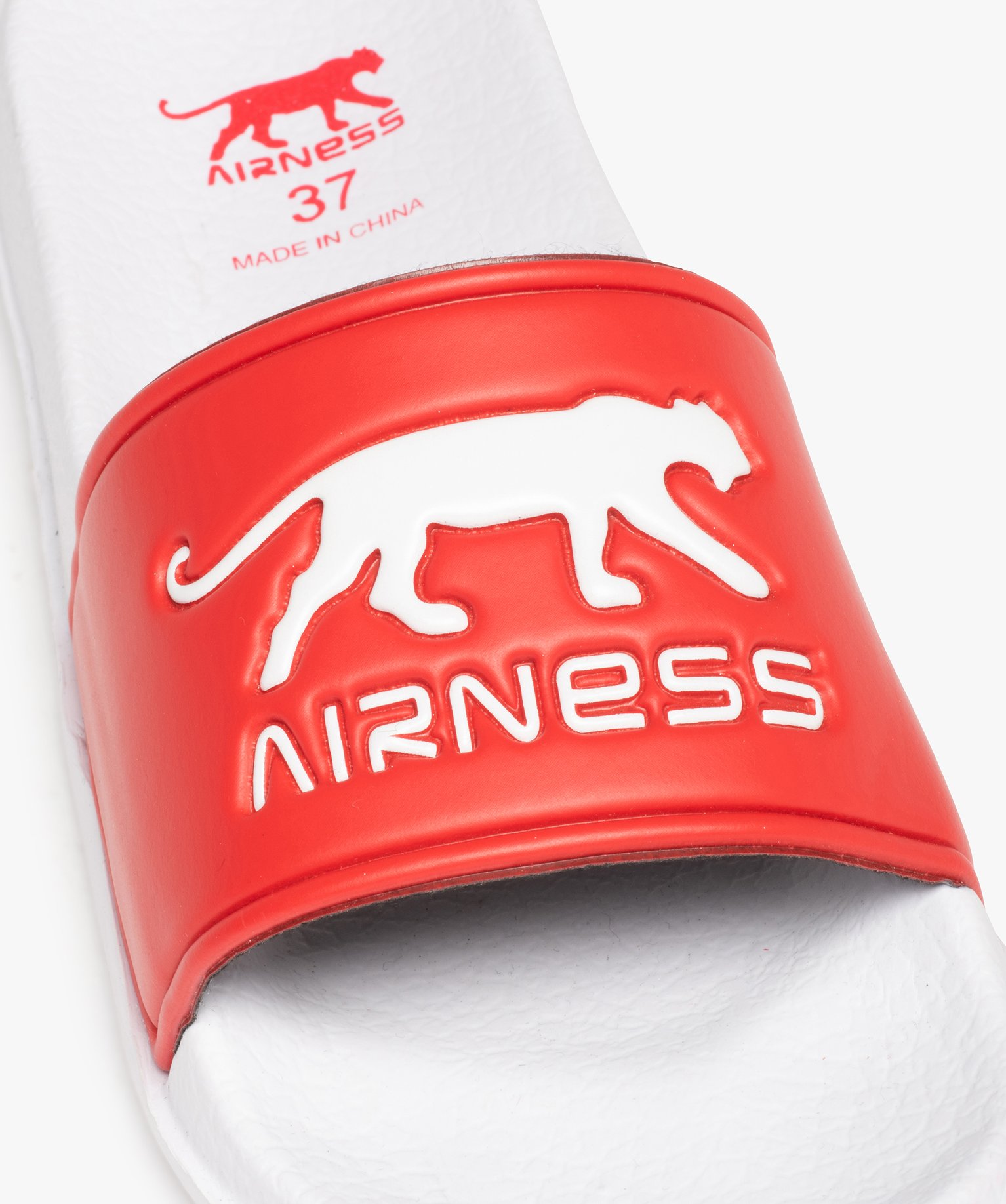 Mules de piscine Garçon bicolores - Airness rouge | GEMO