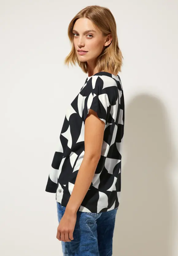 Street One Blusenshirt in Unifarbe
