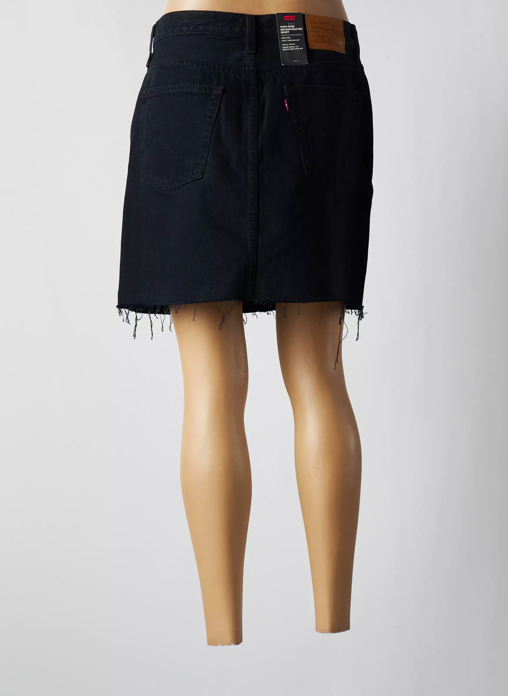 Levis Jupes Courtes Femme couleur noir