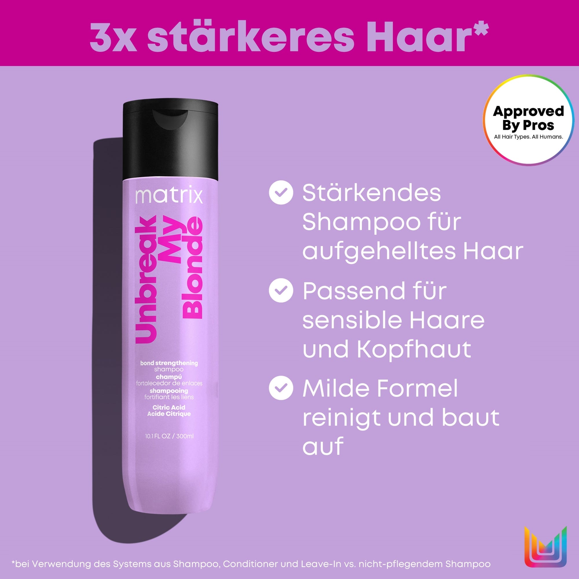 Matrix Unbreak My Blonde Shampoo 300 ml