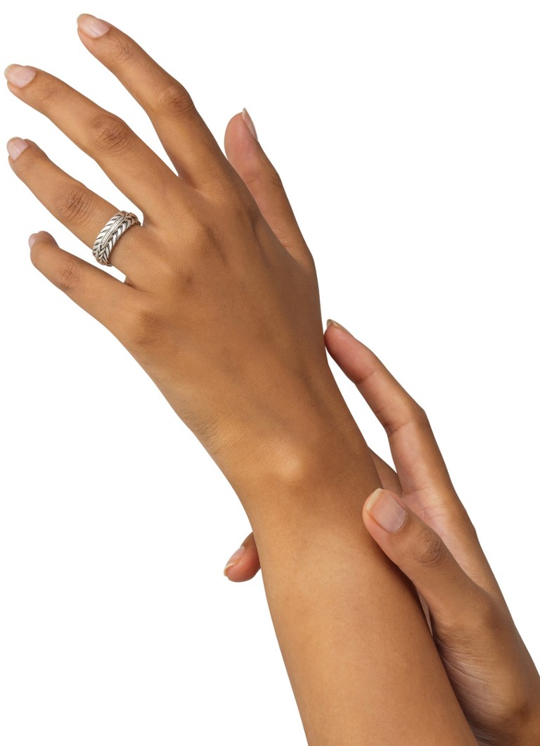 Buddha to Buddha Nurul/Ellen Mix ring of silver