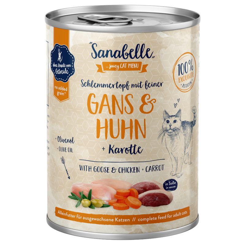 Sanabelle Fleisch in Soße 6 x 380 g zu TOP-Preisen