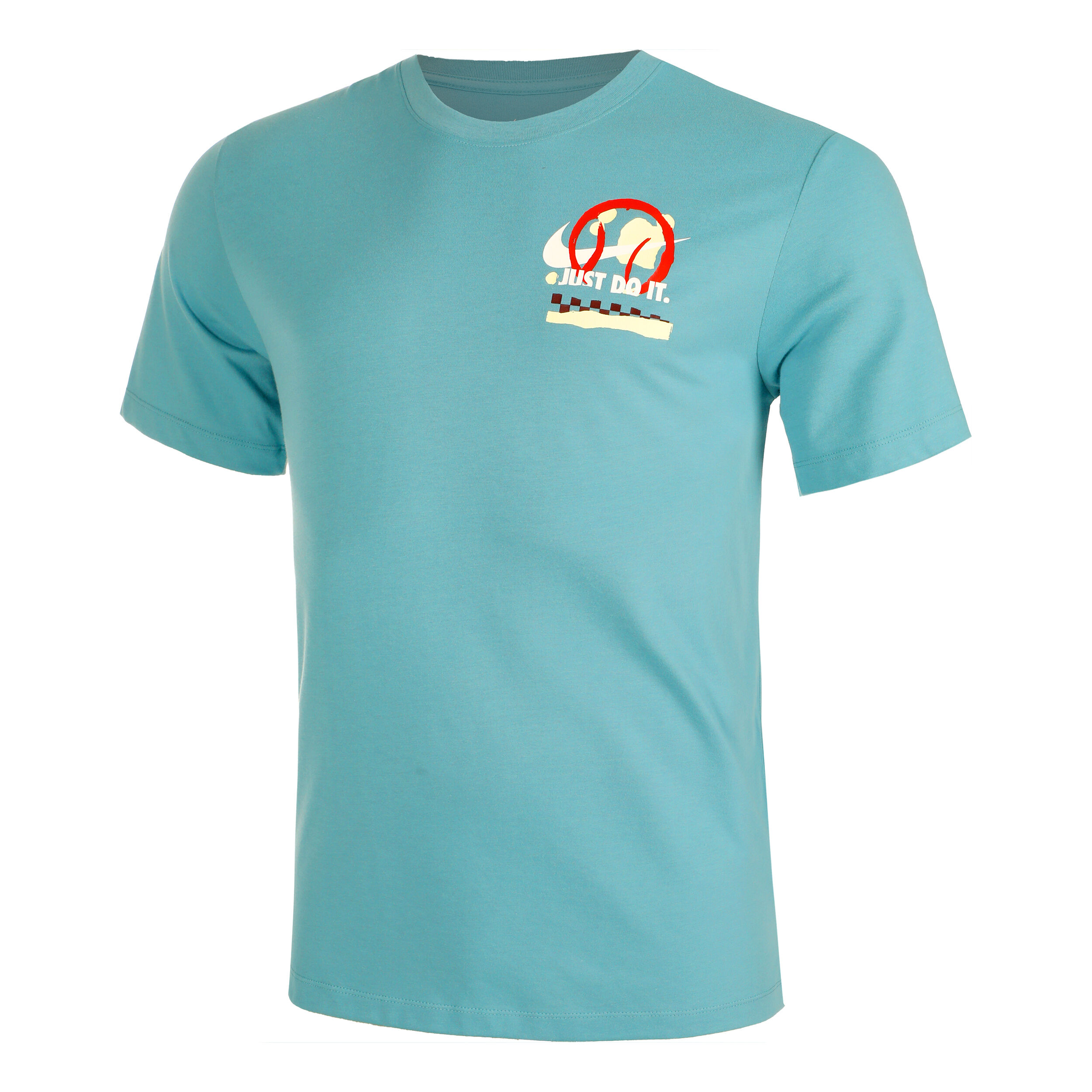 Dri-Fit OC T-Shirt Herren - Türkis, Mehrfarbig