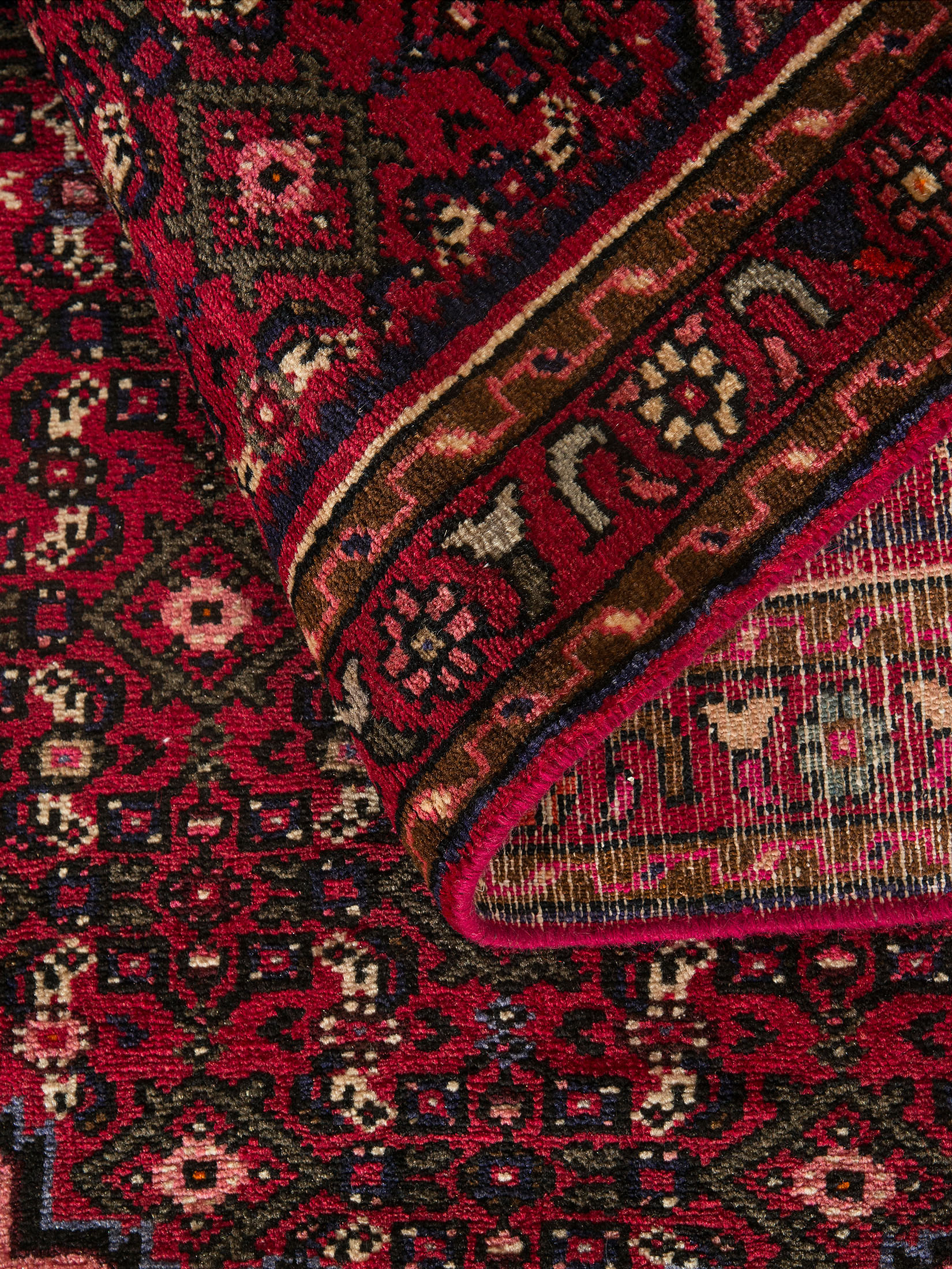 Hosseinabad Hamadan ca. 92 x 145 cm, Unikat / Einzelstück