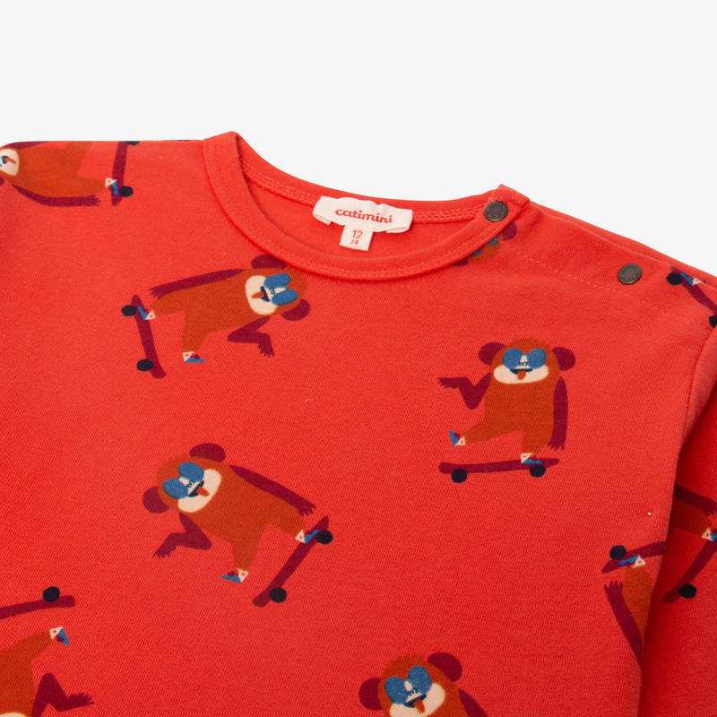 Tee-shirt bébé garçon skates Catimini