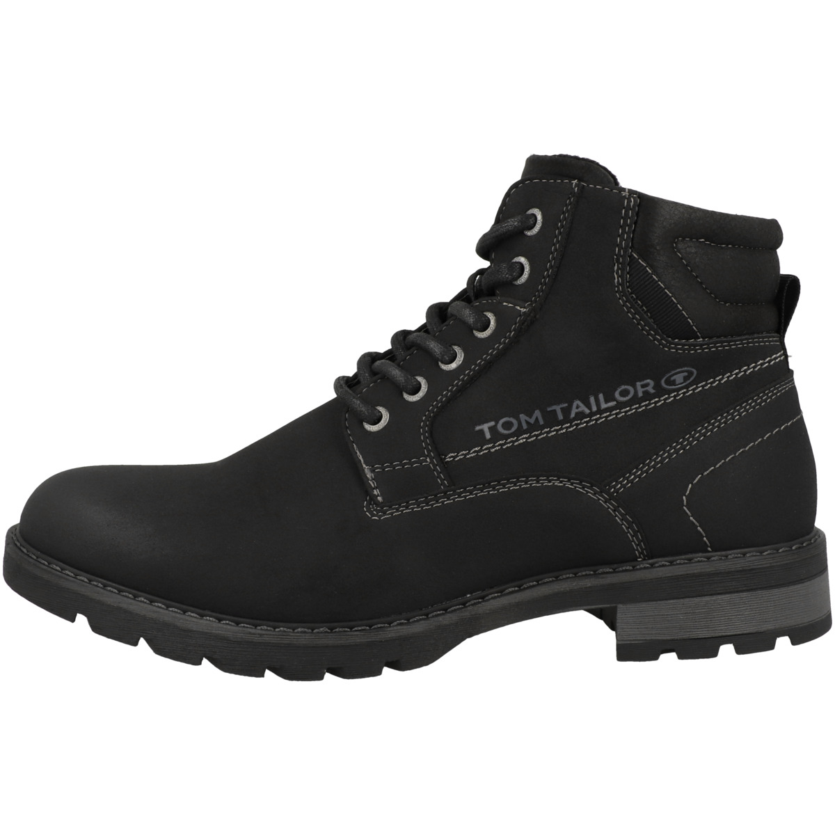 Tom Tailor 4280150003 Schnürboots schwarz