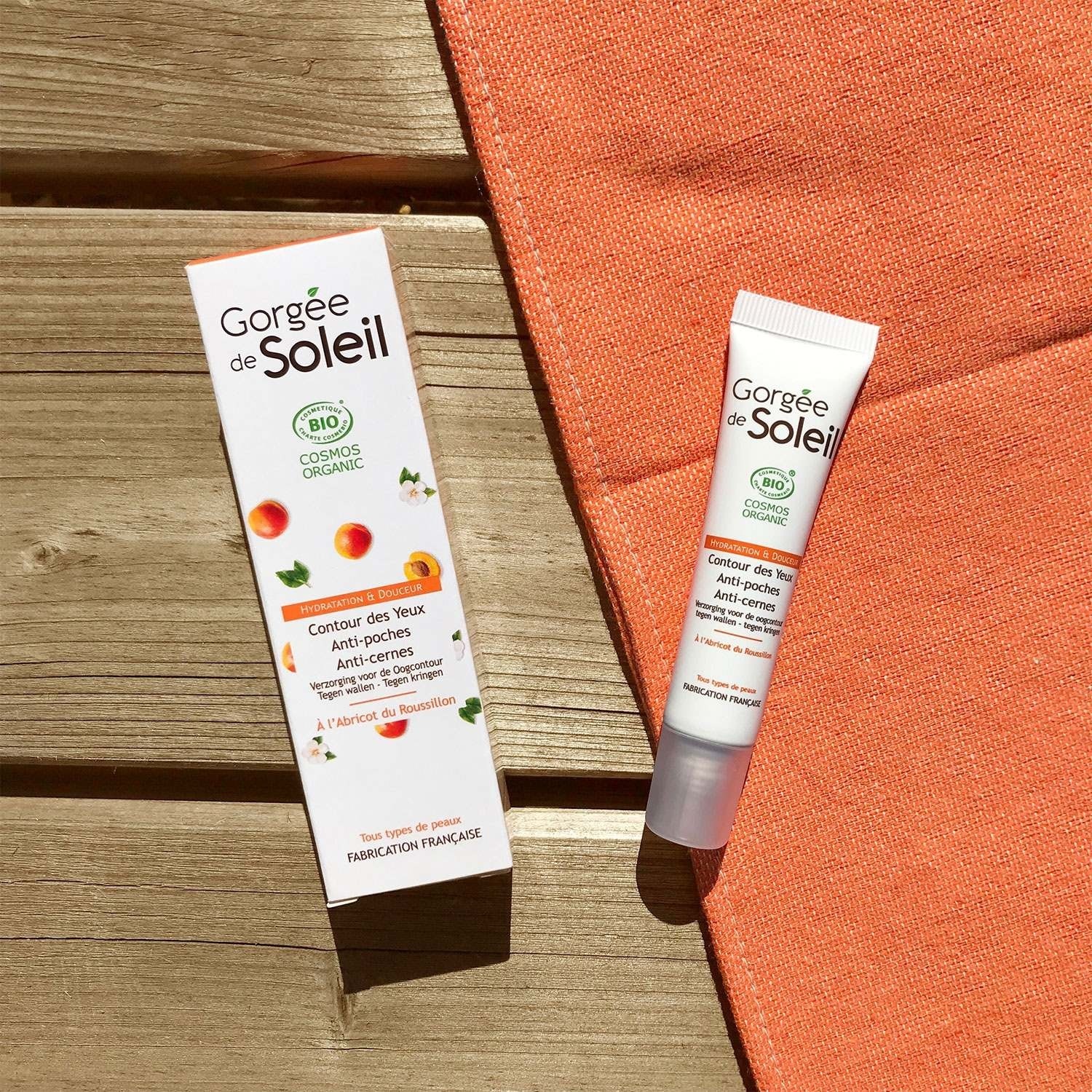 Gorgée de Soleil Crema contorno occhi anti-gonfiore e occhiaie - Certificata COSMOS ORGANIC
