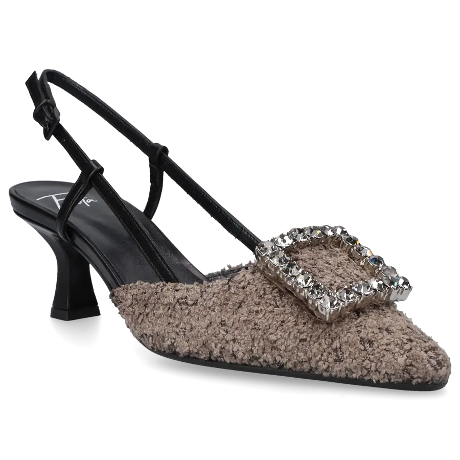 Roberto Festa - Pumps STEFI Tweed - braun