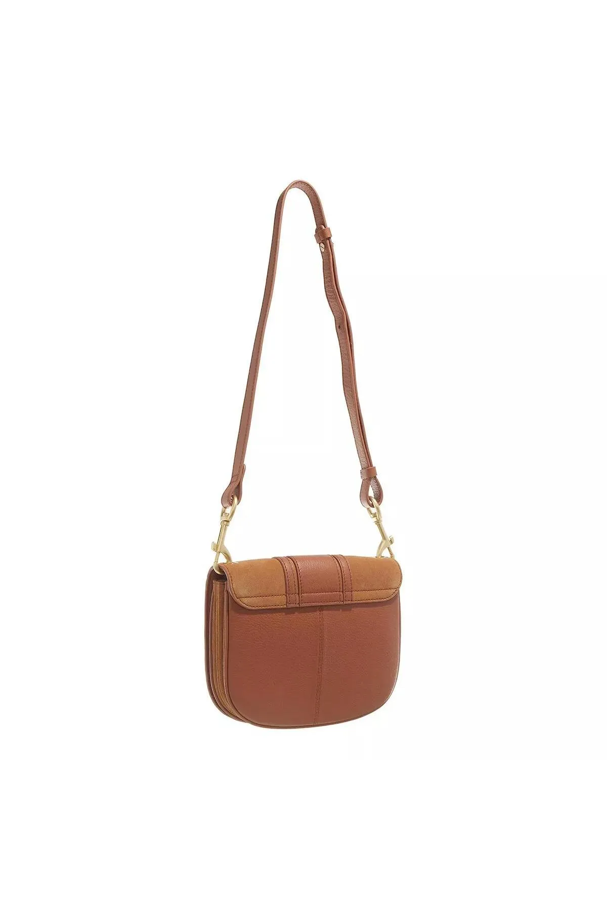 See by Chloé  Hana Schultertasche Ziegenleder Karamell