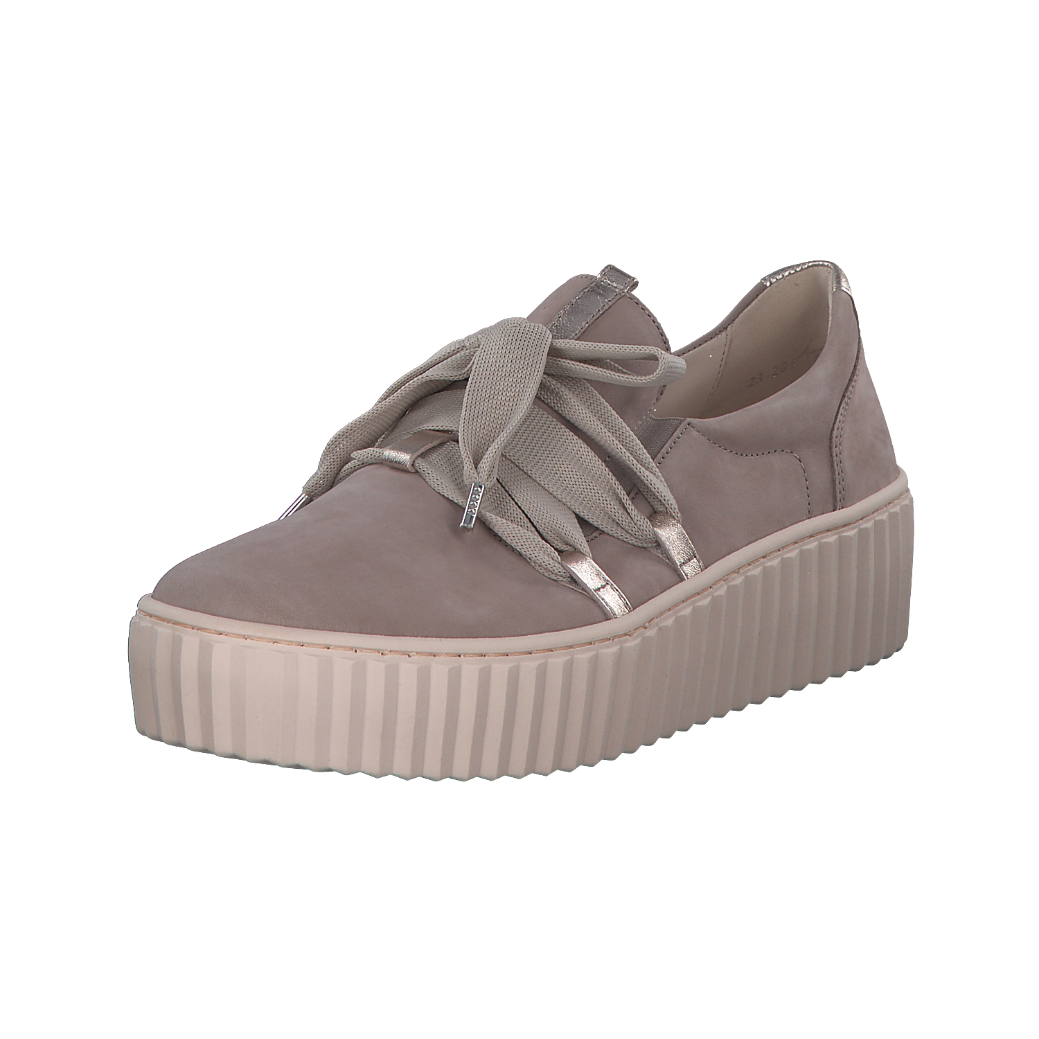 Gabor 23.202, Schnürschuhe, Damen, mauve (lightrose)
