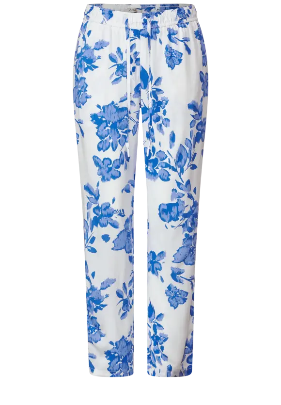 CECIL Loose Fit Hose mit Print