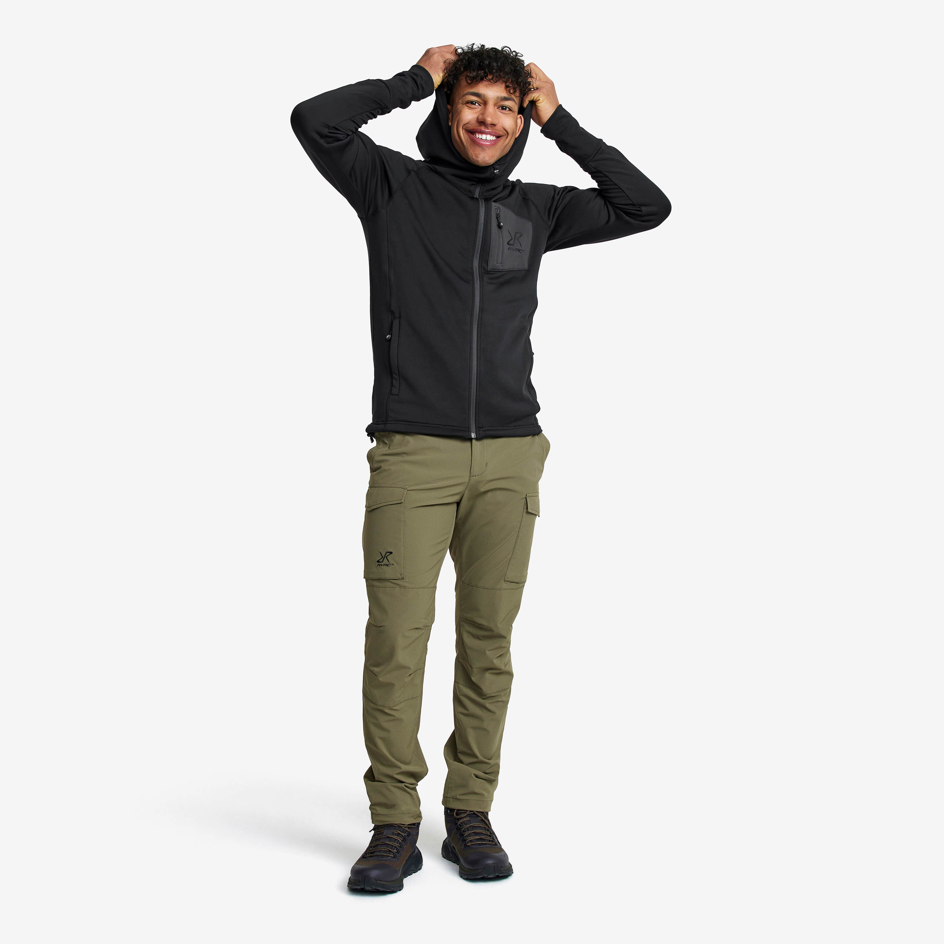 Illusion Hoodie Homme Black/Anthracite