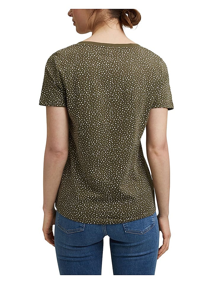 ESPRIT Neues T-Shirt in Khaki (nur vorgewaschen) günstig kaufen L