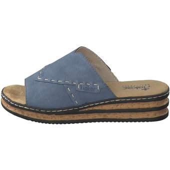 Rieker Pantolette in blau