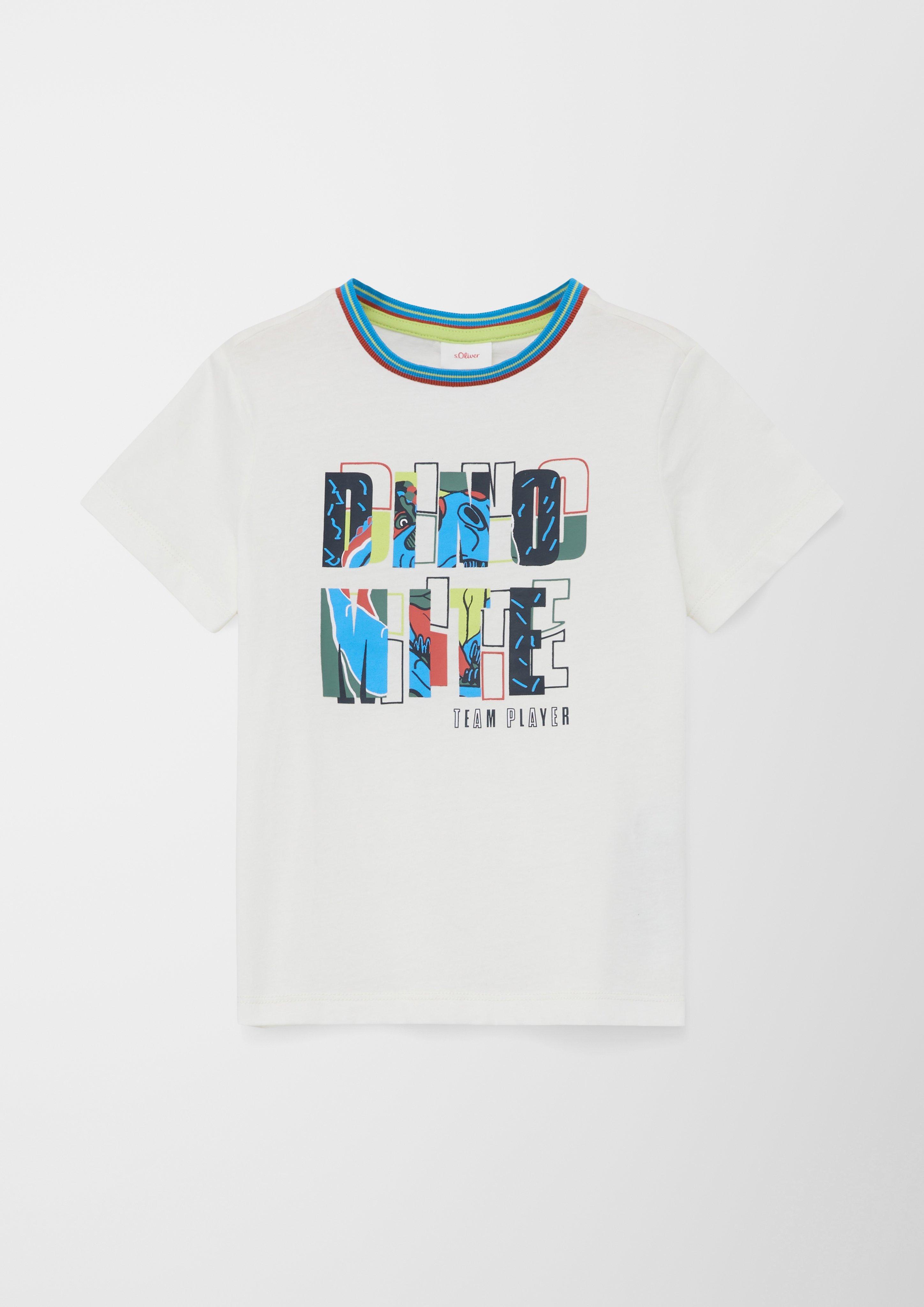 T-Shirt mit Frontprint  2127537-0210
