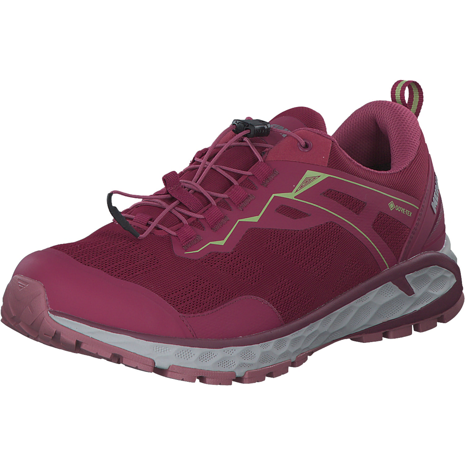 Meindl Power Walker Lady 3.0 5567, Schnürschuhe, Damen, Pink