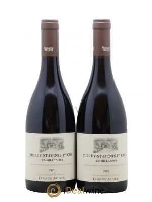 Morey Saint-Denis 1er Cru Les Millandes Arlaud  2021 - Lot de 2 Bouteilles
