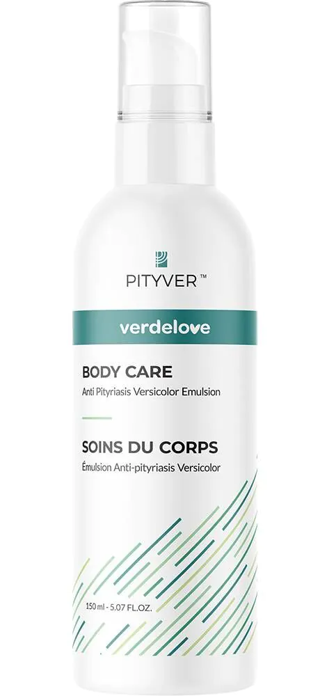 Verdelove Pityver kūno emulsija Pityriasis Versicolor