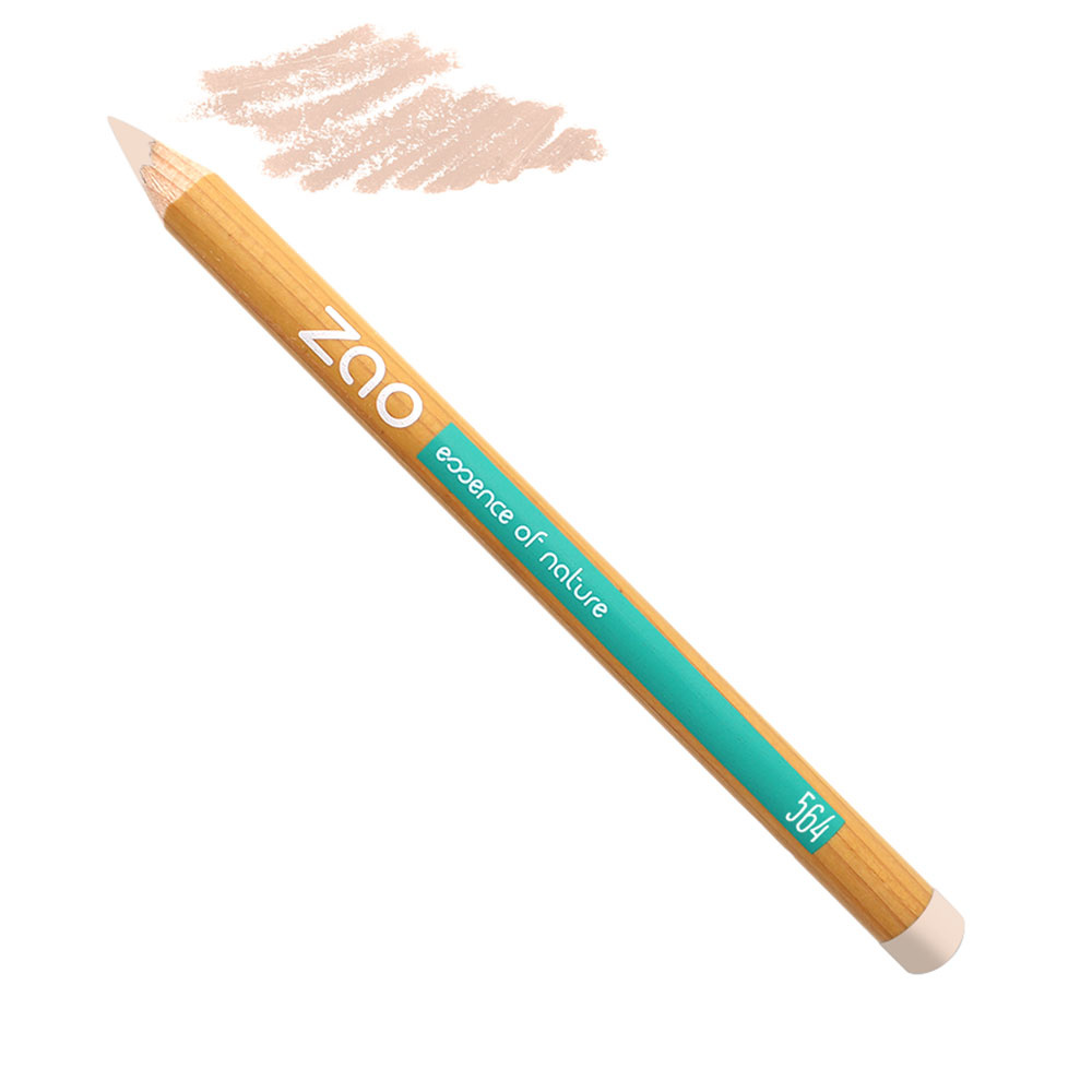 zao essence of nature Crayons Yeux 564 Beige Nude ZAO Crayon Yeux Certifié Bio, Formule 100% naturelle et Vegan