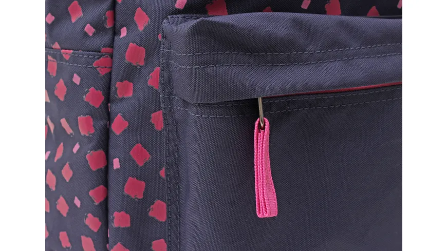 PAPERZONE Freizeitrucksack 29l Pinke Punkte