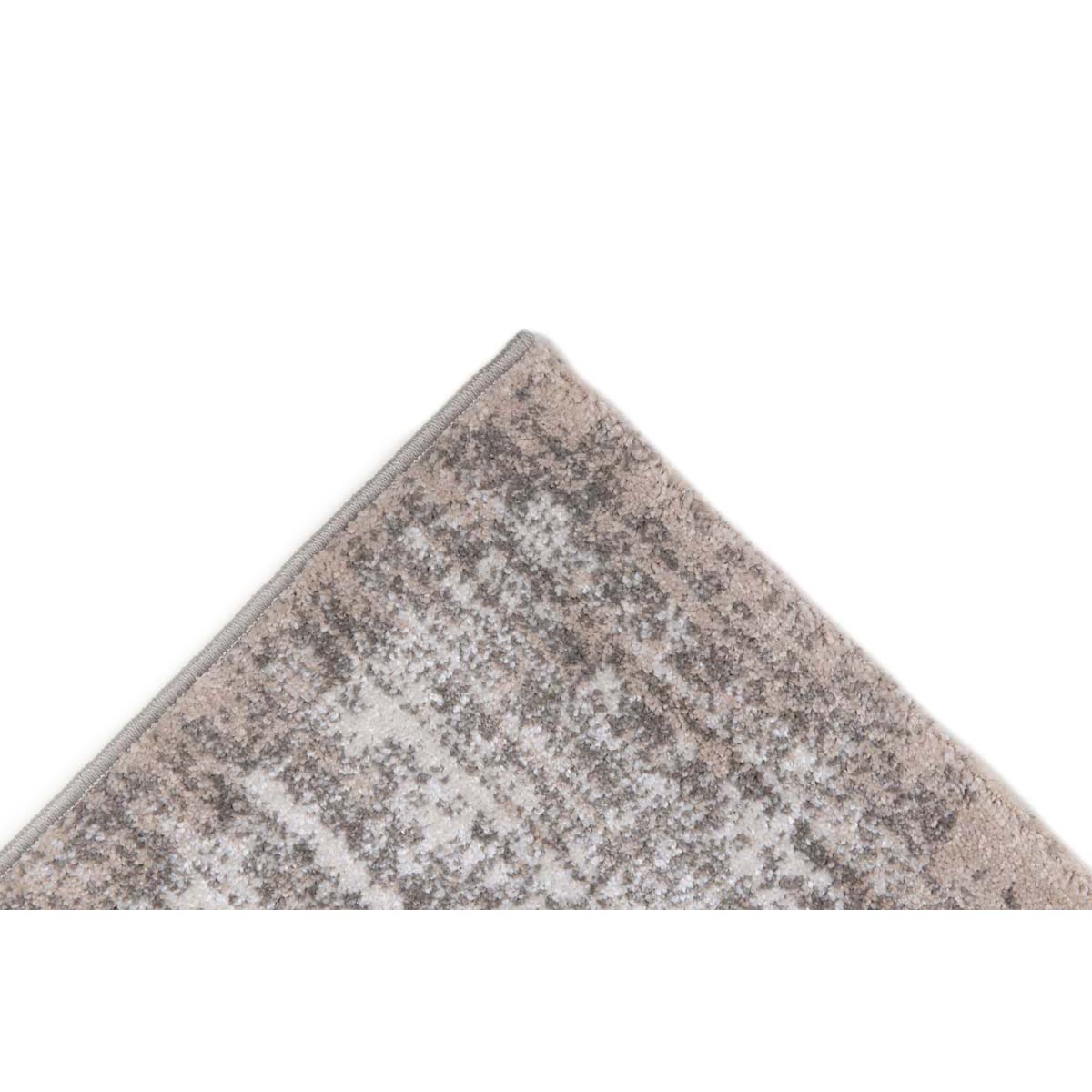 HOMCOM Teppich Kurzflor Beige 190 x 133 x 1 cm