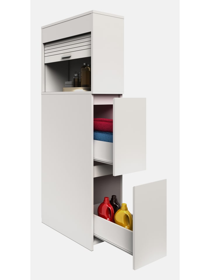 VCM  Holz Badmöbel Nischenschrank Schublade Tasalo in Weiß günstig kaufen onesize
