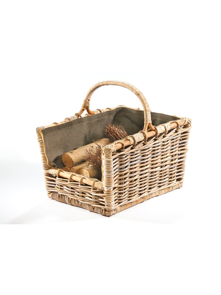 kobolo Kaminholzkorb FIREW 29242-33 in Braun günstig kaufen onesize