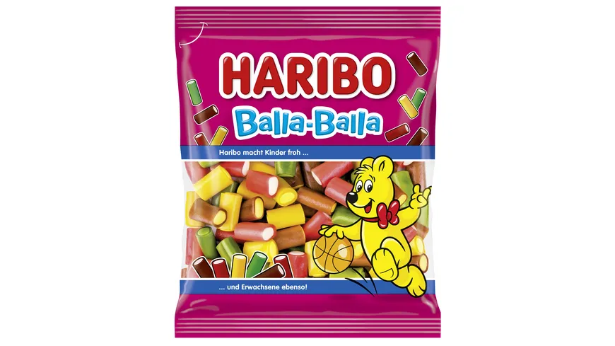Haribo Fruchtgummi-Konfekt Balla Balla 160 g