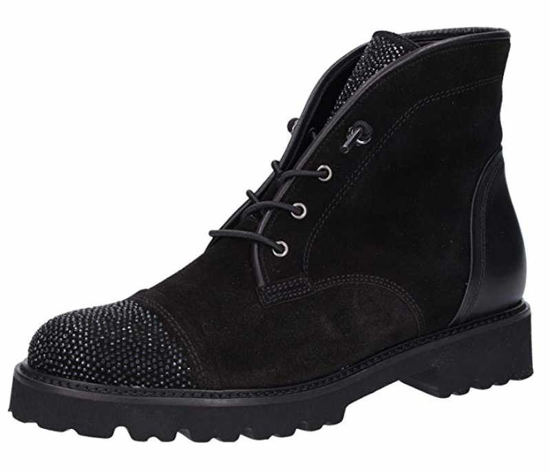 GABOR Schnür-Stiefeletten schwarz