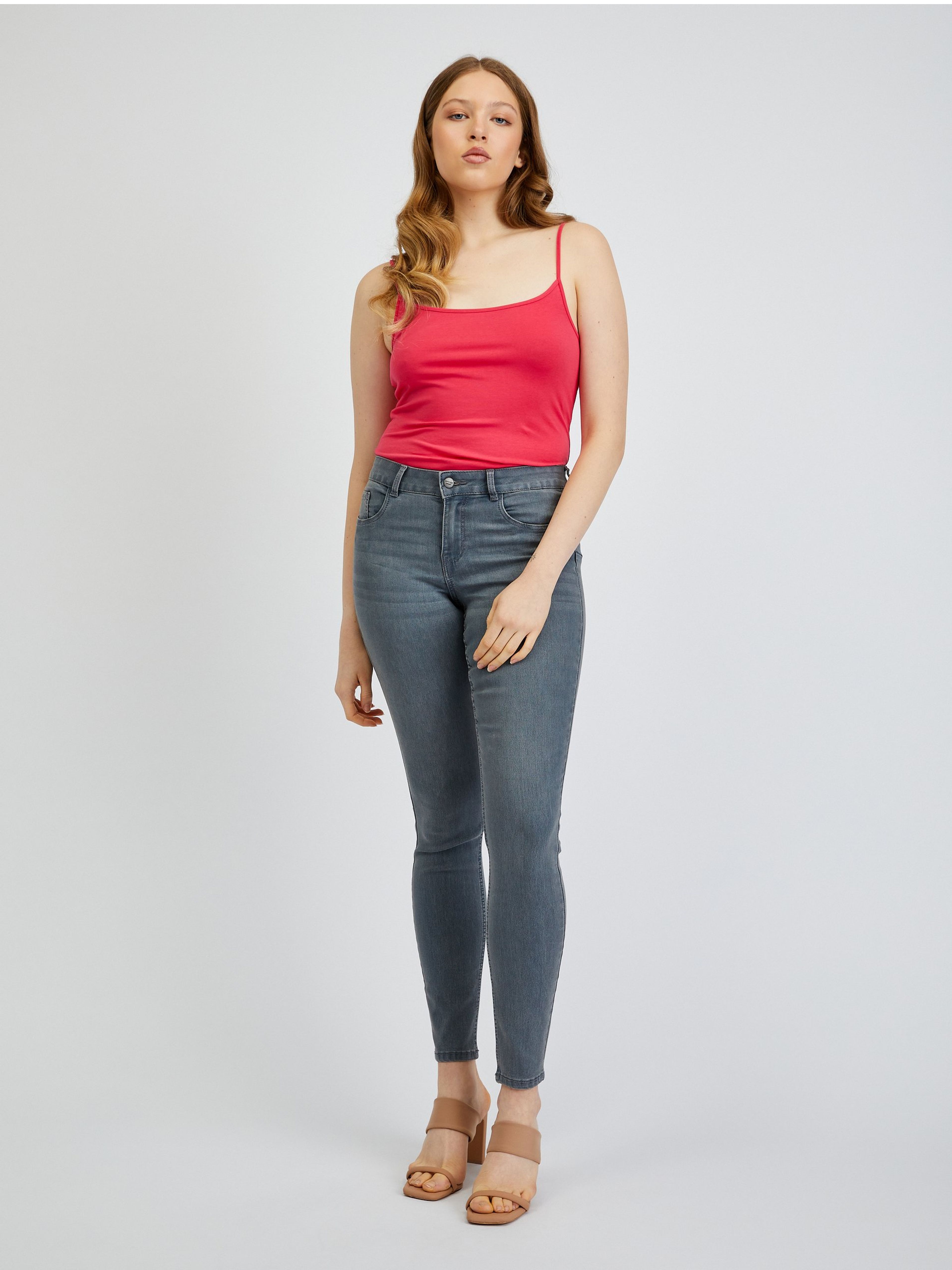 Set aus zwei Damen-Tank-Tops in Dunkelrosa ORSAY