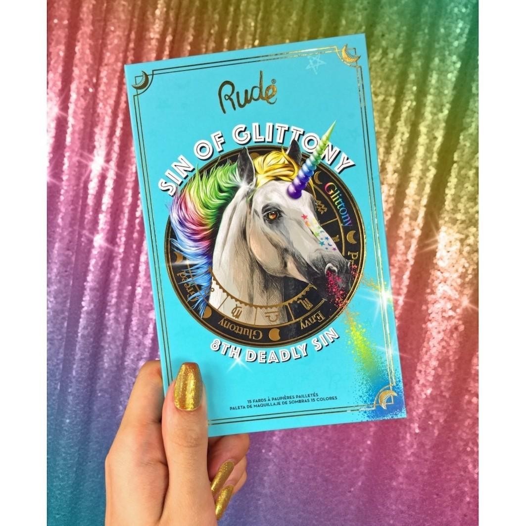 Rude Cosmetics Sin of Glittony Glitter Palette