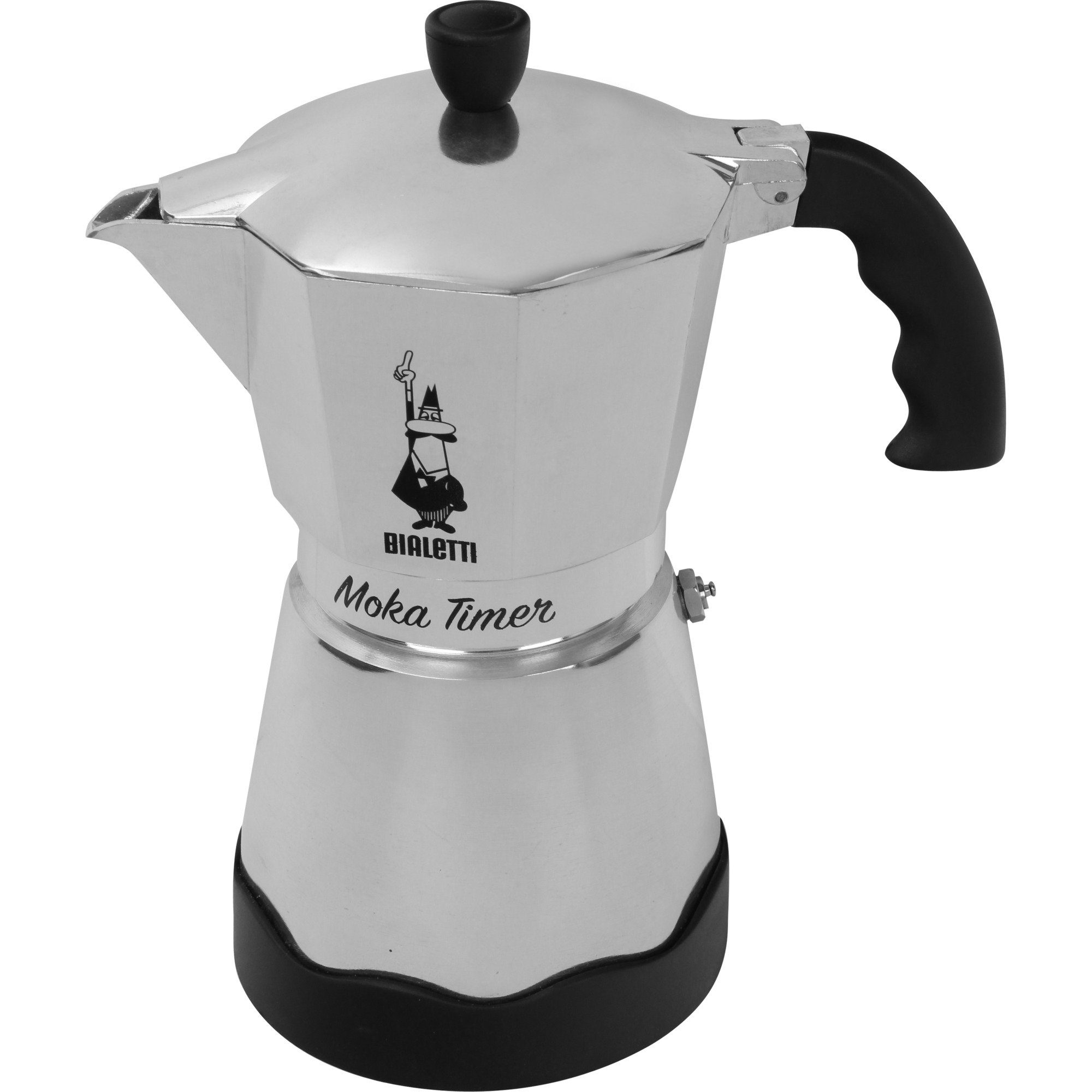 BIALETTI Kaffeebereiter Bialetti Moka Timer, Espressomaschine, (6 Tassen)