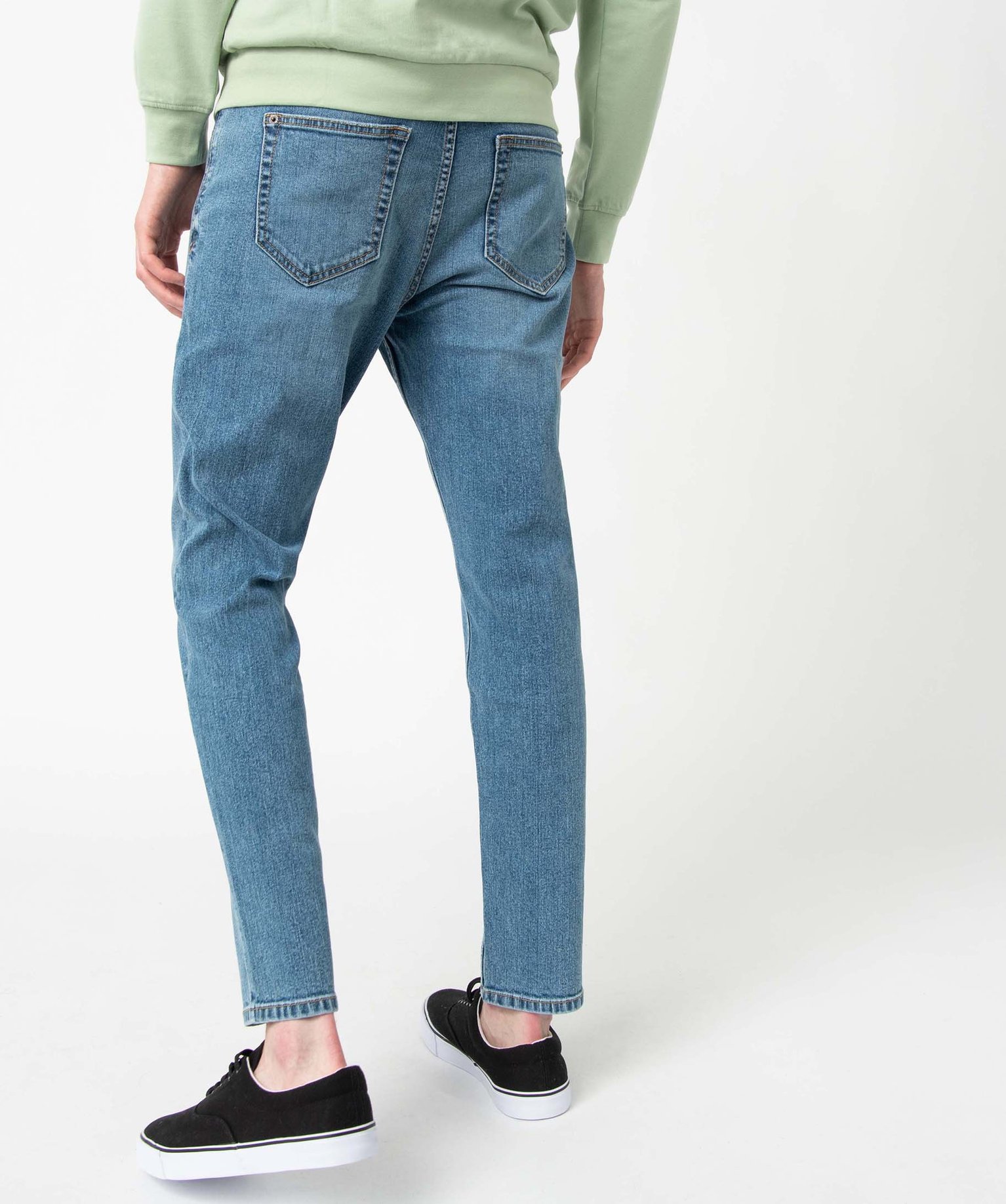 Jean homme coupe Tapered 5 poches stone | GEMO