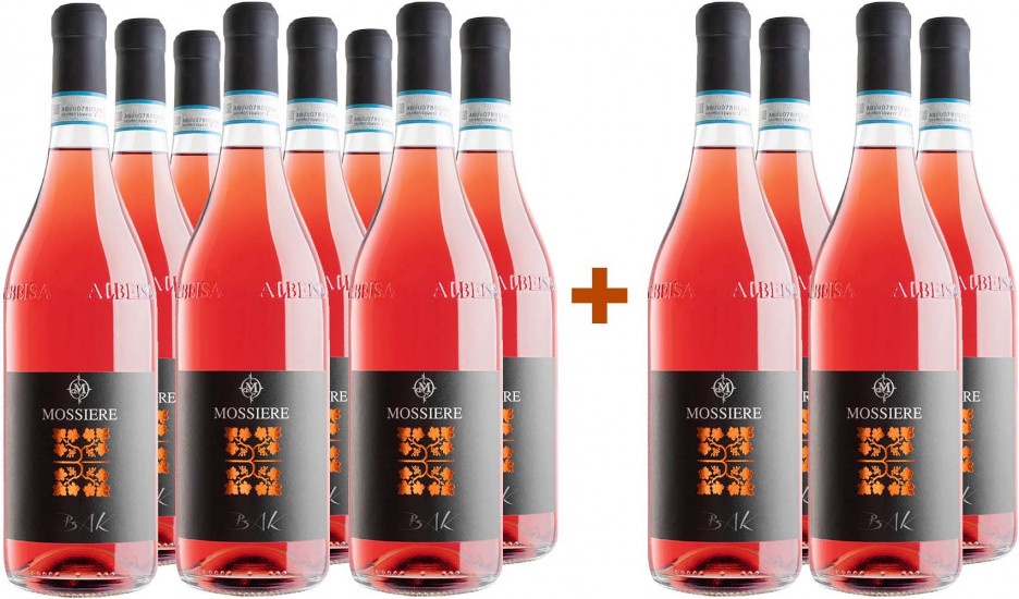 8+4 Paket Langhe doc Rosato trocken - La Trava