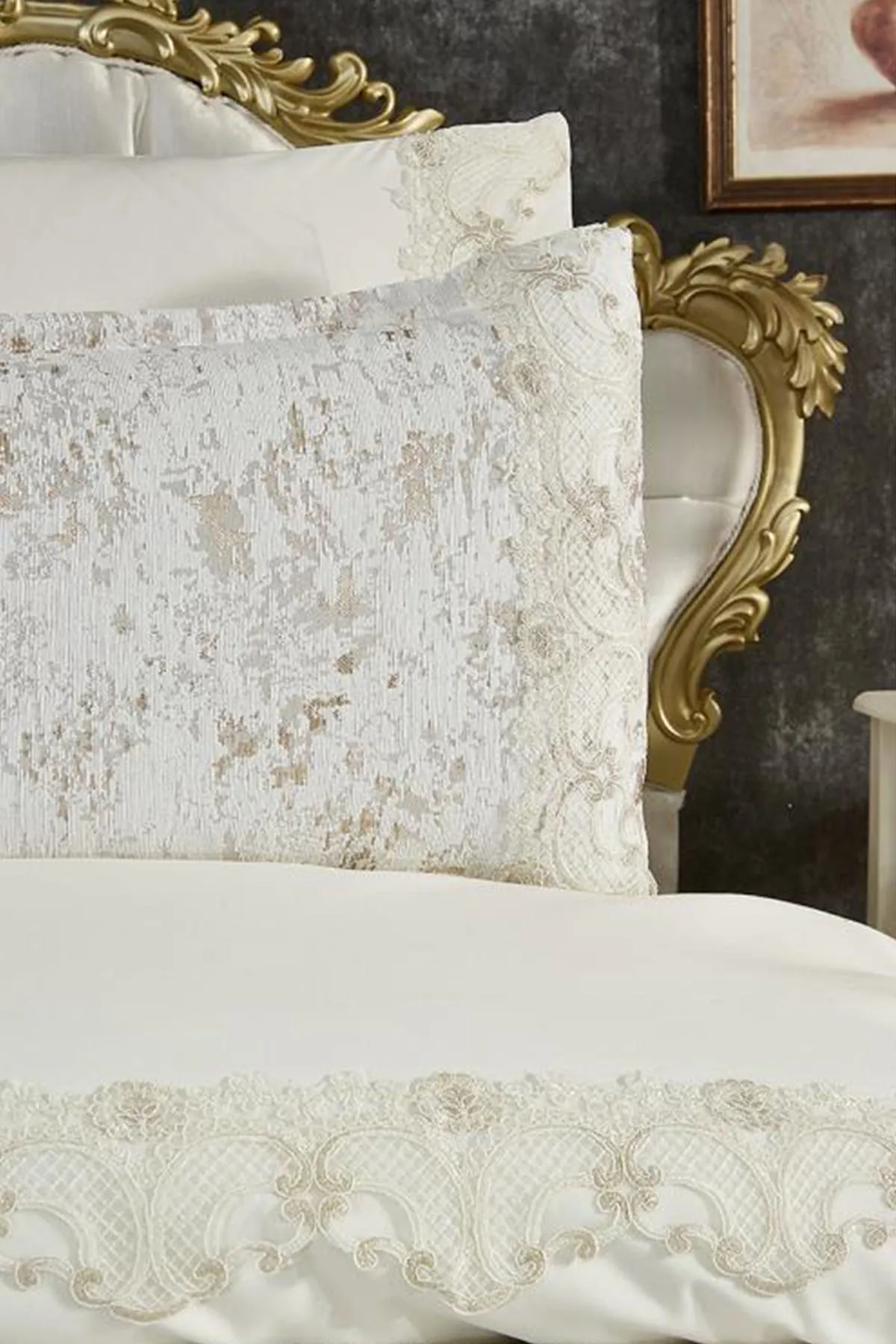 Çeyiz Diyarı  Perry Brautset 7-teilig, Creme
