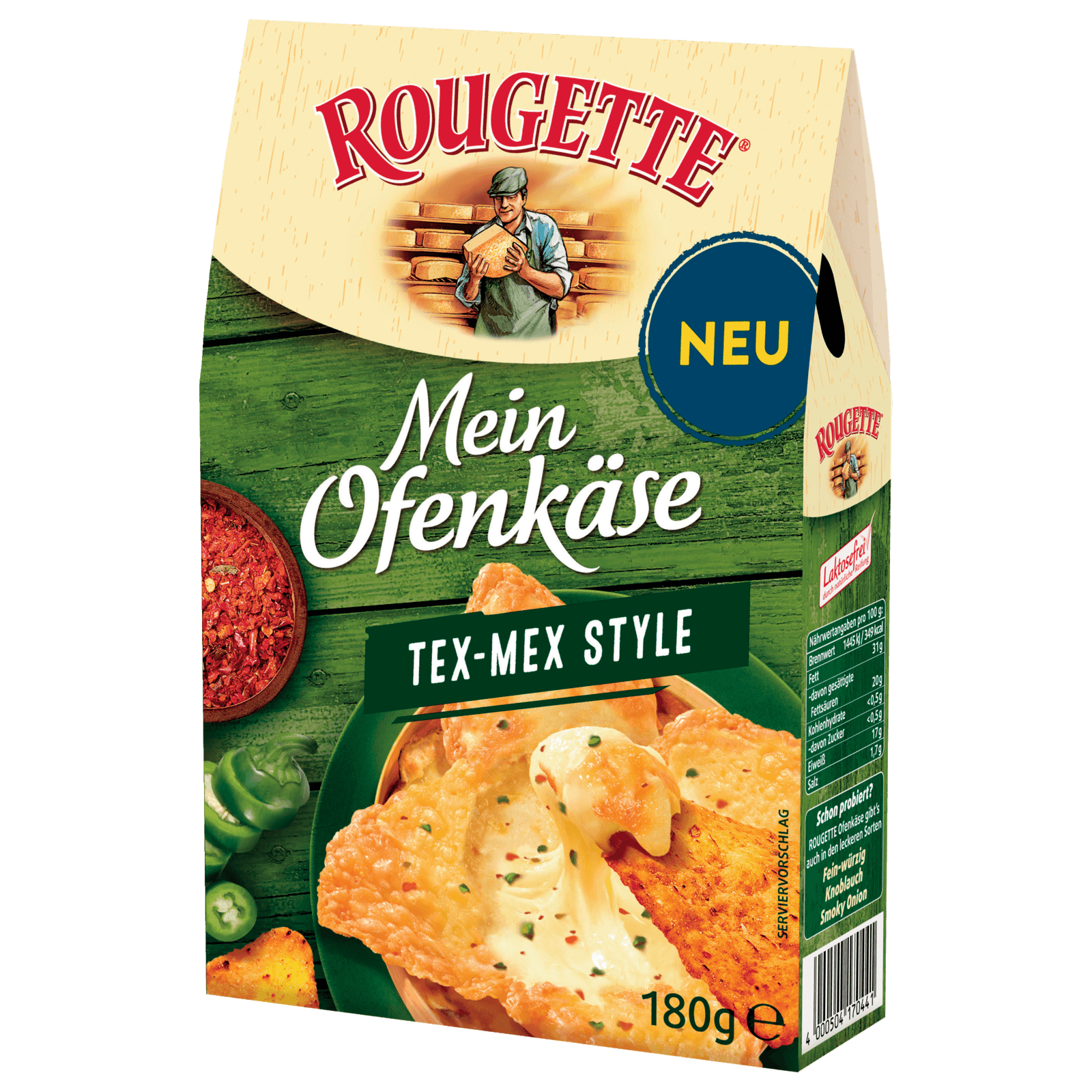 Rougette Mein Ofenkäse Tex-Mex-Style 180g