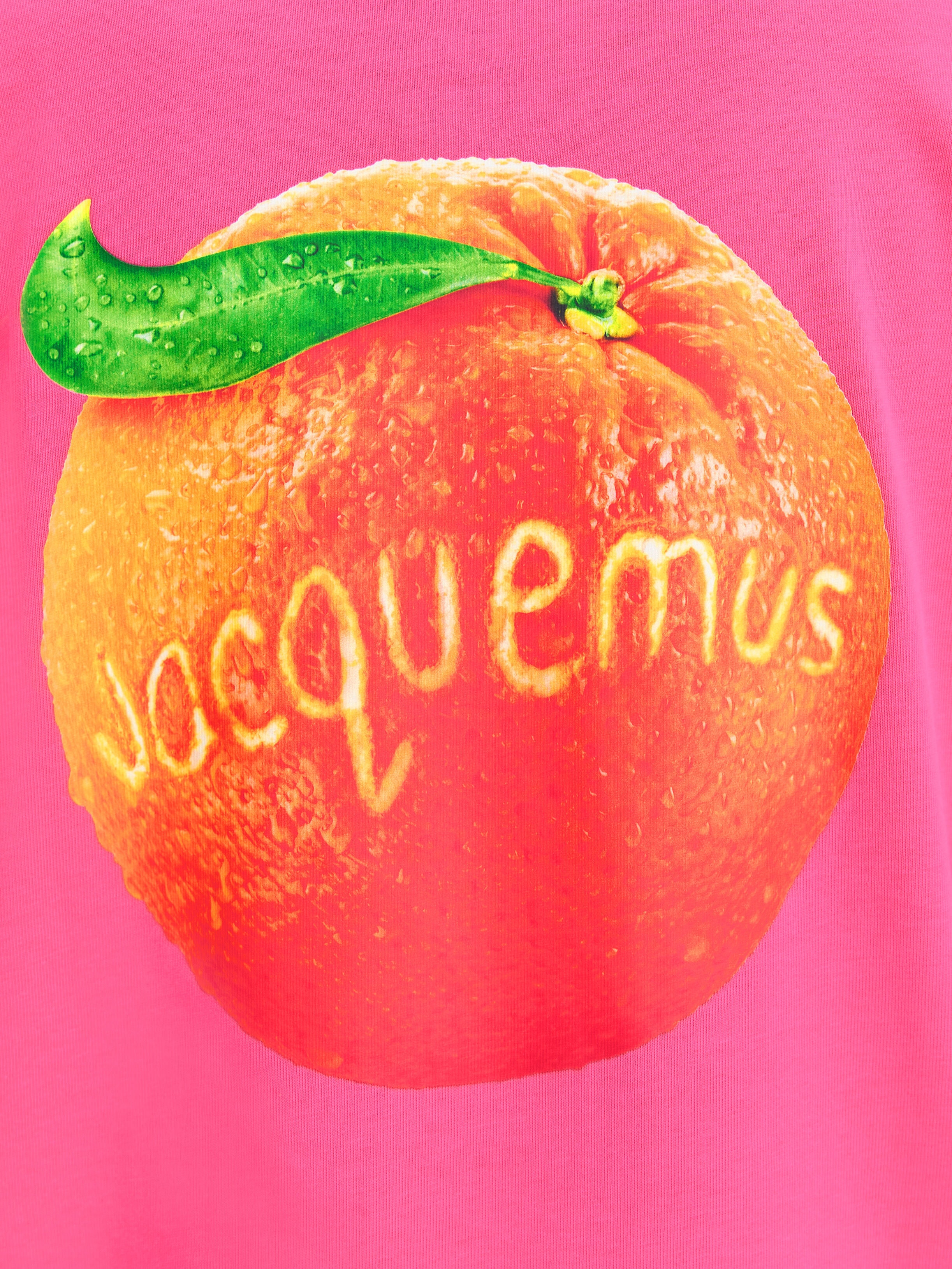 Le t-shirt manches longues orange JACQUEMUS + NIKE