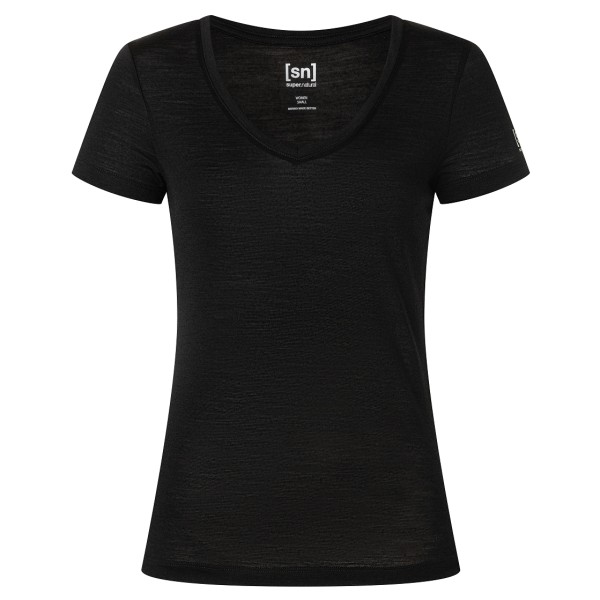 super.natural - Women's Sierra 140 V Neck - Merinoshirt