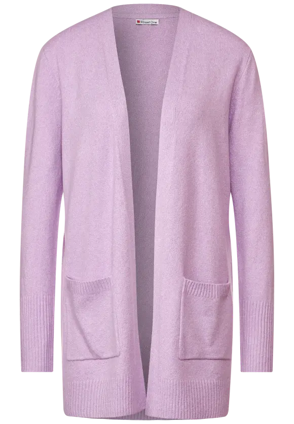 Street One Cosy Melange Strickjacke