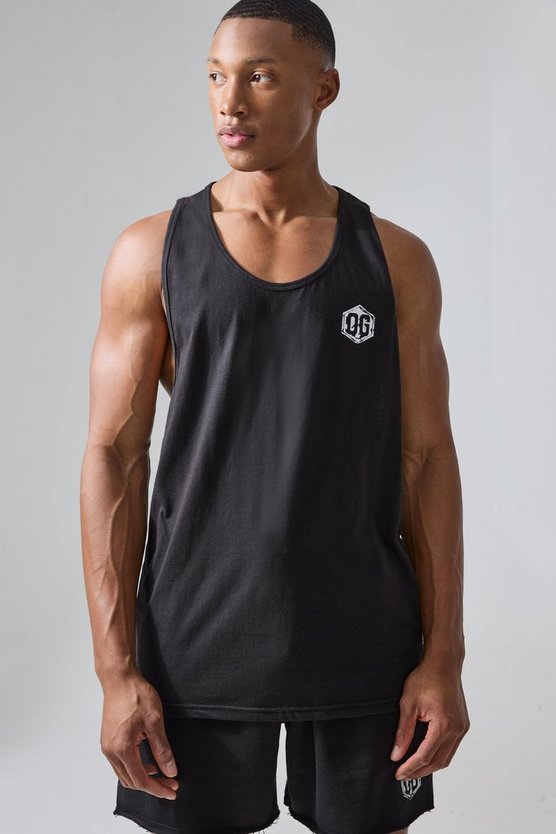 Man Active X Og Gym Racer Tanktop
