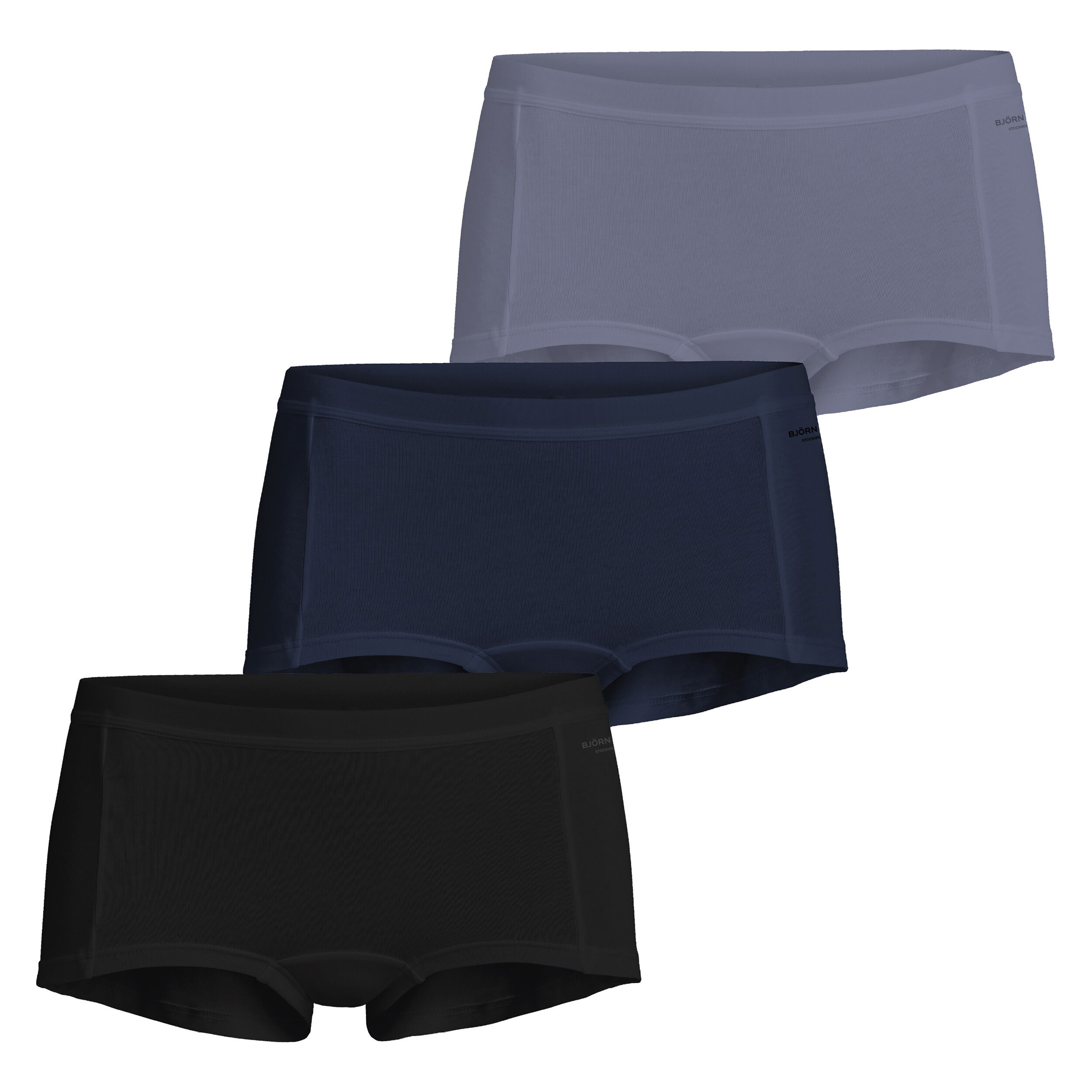 Core Panty 3er Pack Damen - Mehrfarbig
