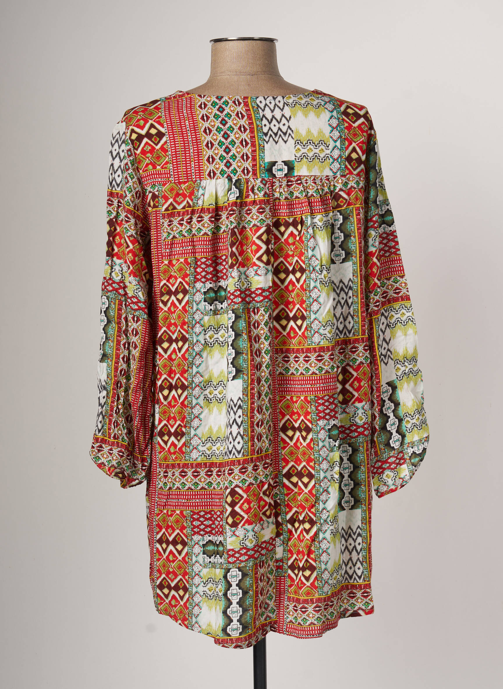 Areline Tuniquemanchelongue Femme couleur rouge