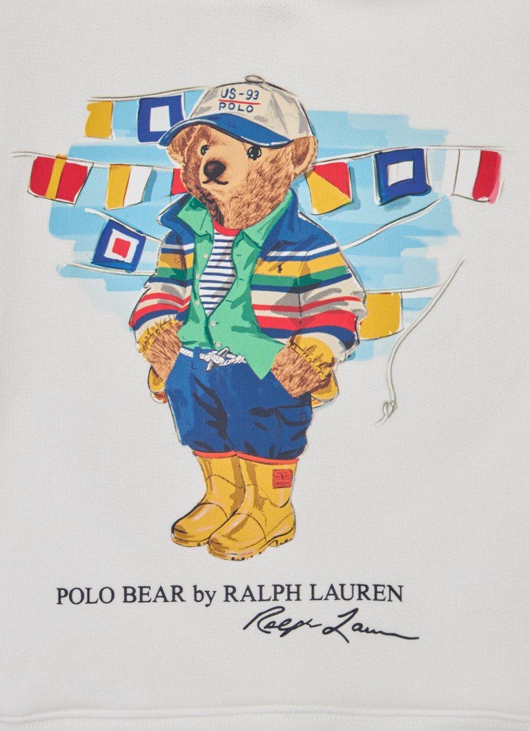 Ralph Lauren kapučjaka ar logotipa apdruku