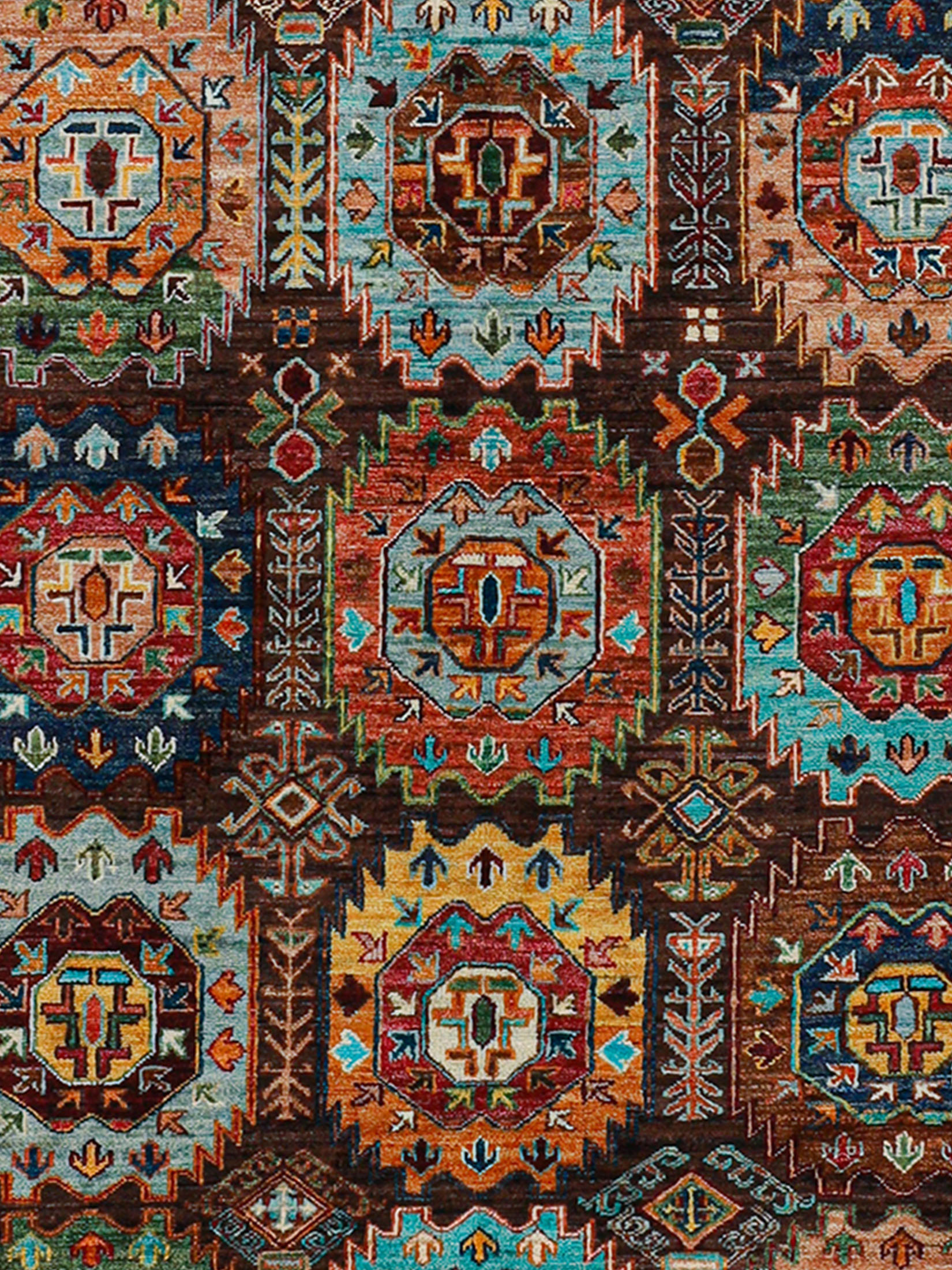 Buchara Ghazni ca. 240 x 177 cm, Unikat / Einzelstück