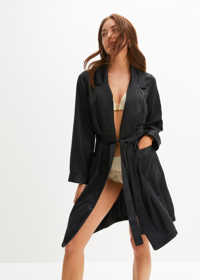 Kimono mit Hemdkragen