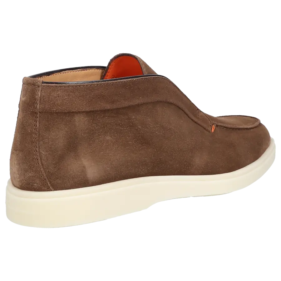 Santoni - Stiefeletten DESERT BOOT Veloursleder - braun