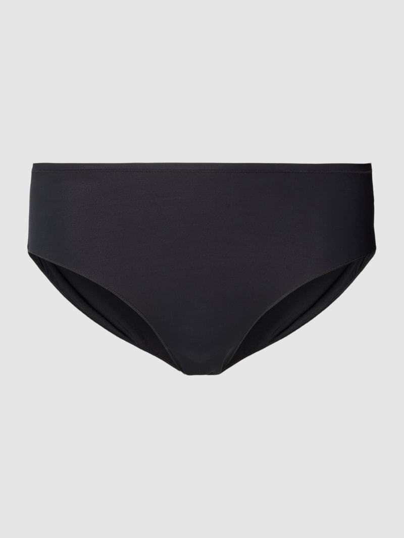 Slip in unifarbenem Design Modell 'Allure' in schwarz
